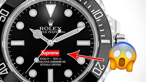 supreme x rolex 2018|supreme x rolex perpetual date.